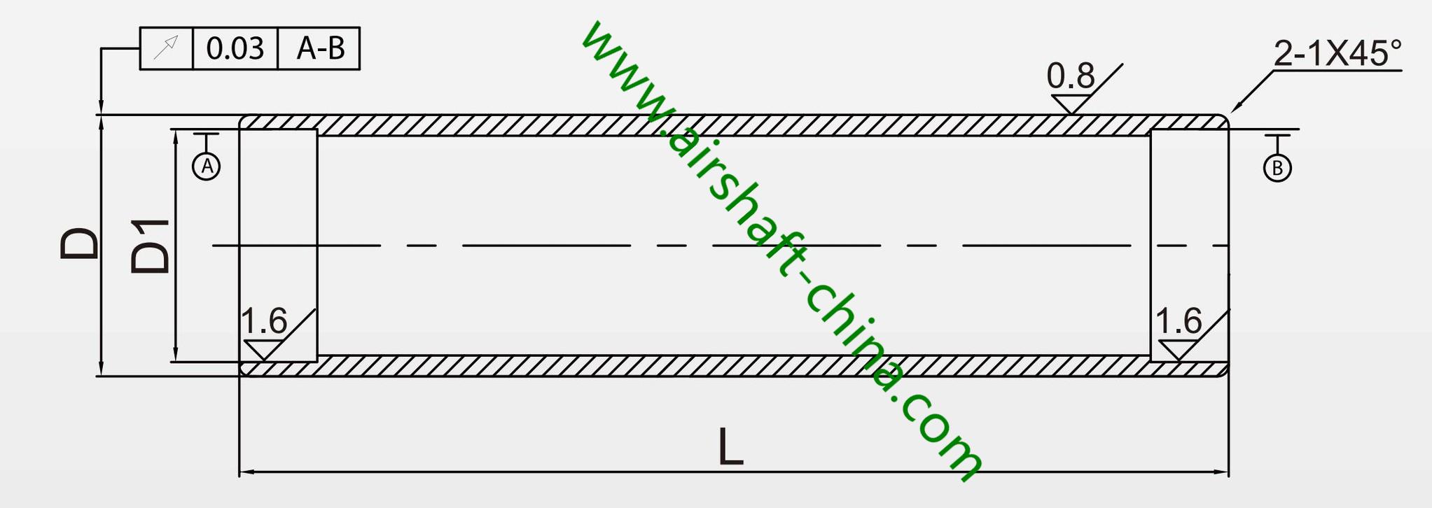 Aluminum Roller Flat Type