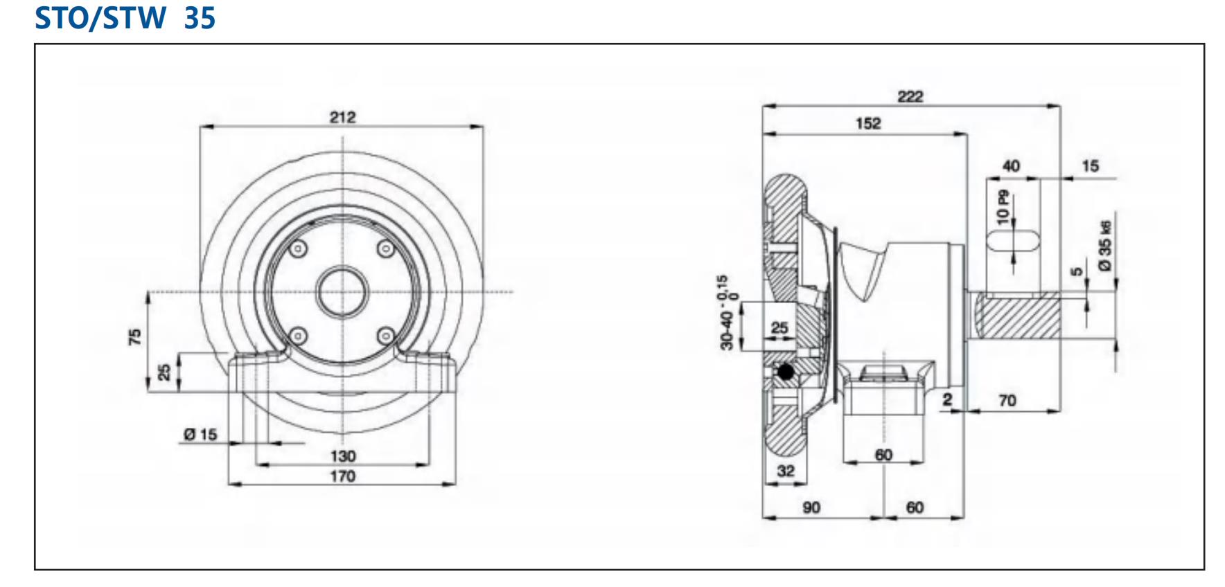 Safety Chuck 35 type Seat Type