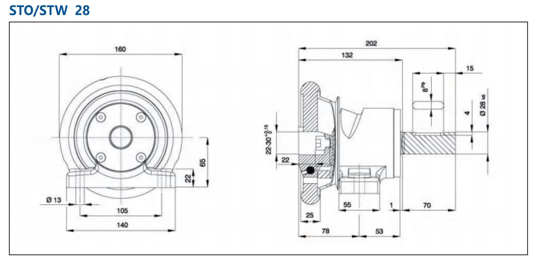 Safety Chuck 28 type Seat Type